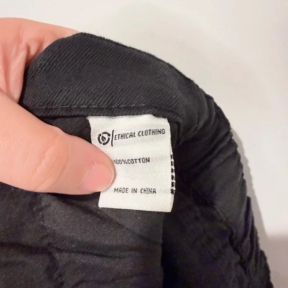 PTCL Black Cargo Pants Utility Pockets D-Ring‎ Detail Women's Size 28 NEW - Picture 8 of 8